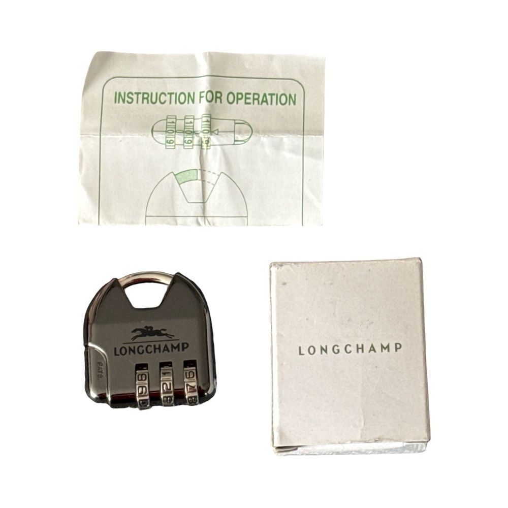 Longchamp MetallicCombination Lock